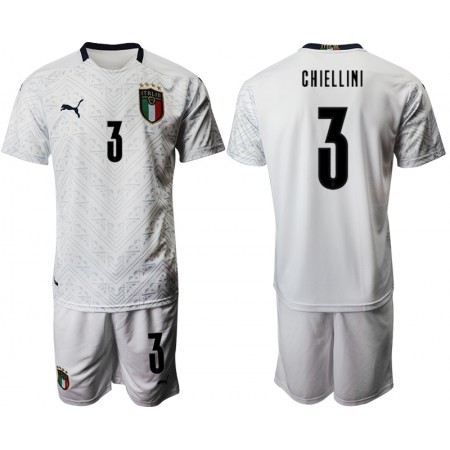 Fotbalové dres Itálie Chiellini 3 Dětské Venkovní ME 2020